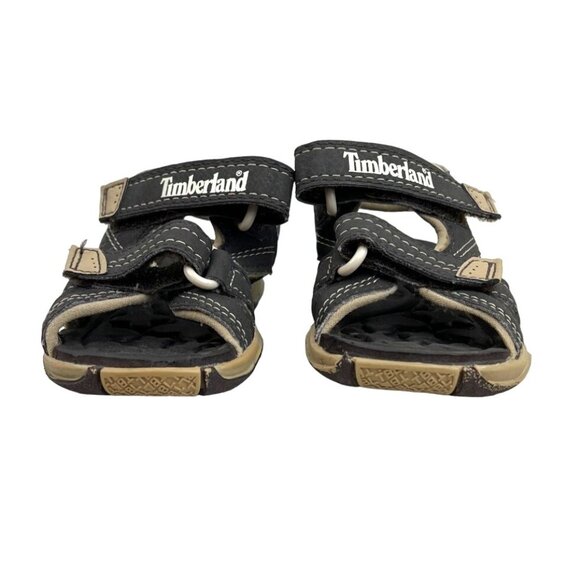 Timberland Mad River 2-Strap Fisherman Sandals Toddler Shoes Size 5 Brown 43862 - Picture 6 of 8